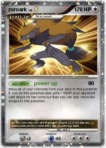 Pokemon zoroark