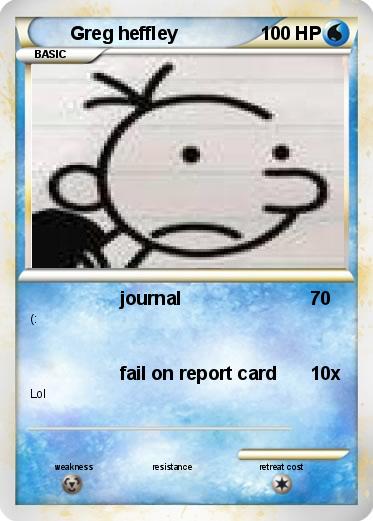 Pokemon Greg heffley