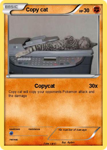 Pokemon Copy cat