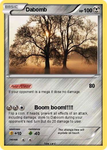 Pokemon Dabomb