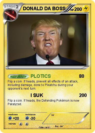 Pokemon DONALD DA BOSS