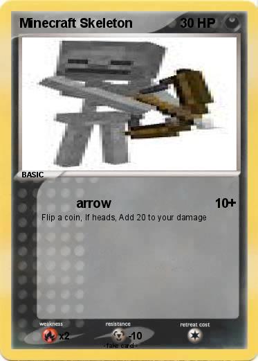Pokemon Minecraft Skeleton