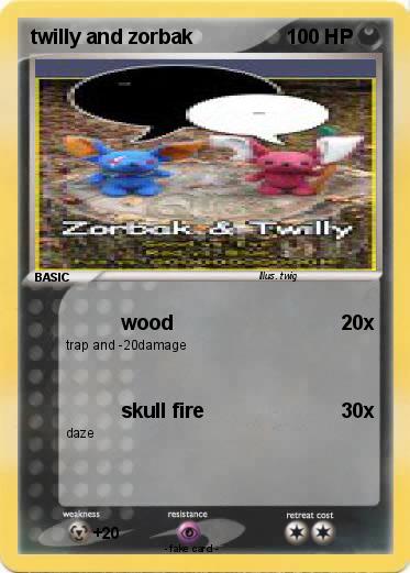 Pokemon twilly and zorbak