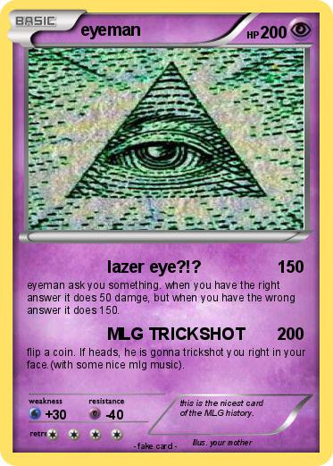 Pokemon eyeman