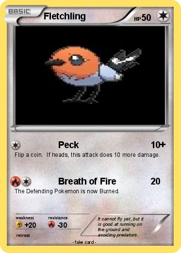Pokemon Fletchling