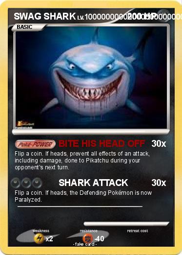 Pokemon SWAG SHARK