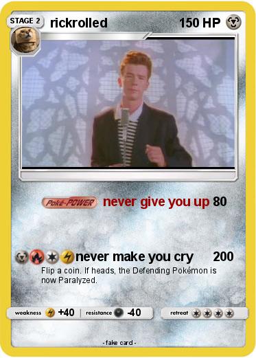 Pokemon rickrolled