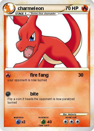 Pokemon charmeleon