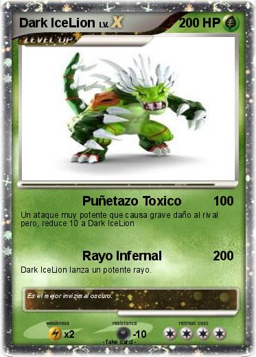 Pokemon Dark IceLion