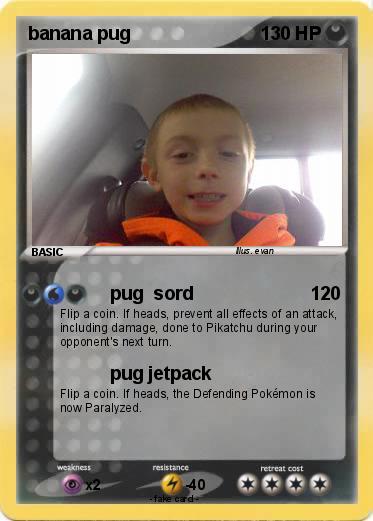 Pokemon banana pug