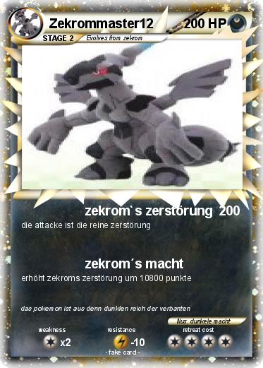 Pokemon Zekrommaster12