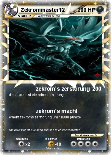 Pokemon Zekrommaster12