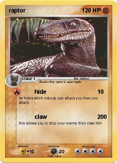 Pokemon raptor