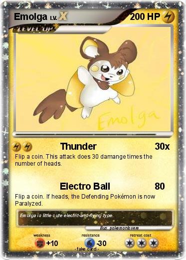Pokemon Emolga