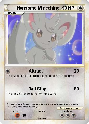 Pokemon Hansome Mincchino