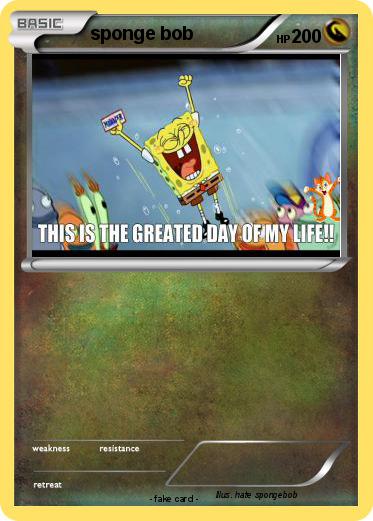 Pokemon sponge bob