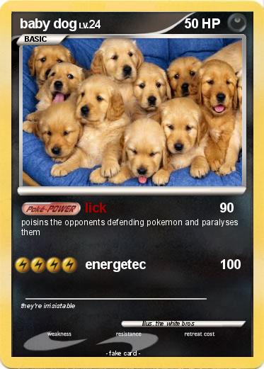Pokemon baby dog