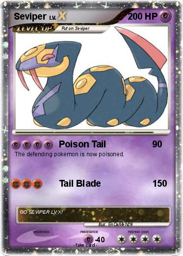 Pokemon Seviper