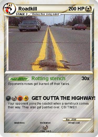 Pokemon Roadkill