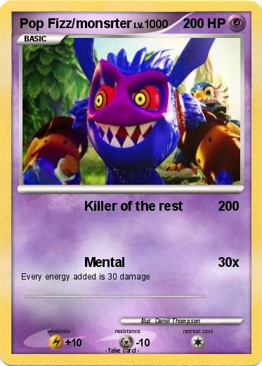 Pokemon Pop Fizz/monsrter