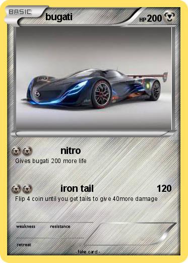 Pokemon bugati