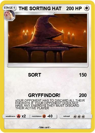 Pokemon THE SORTING HAT