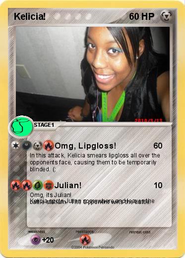 Pokemon Kelicia!