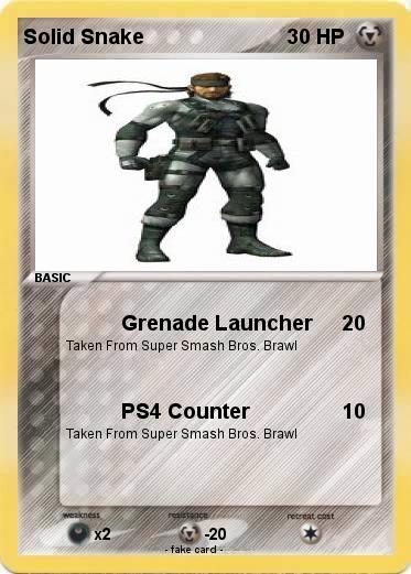 Pokemon Solid Snake