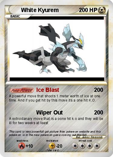 Pokemon White Kyurem