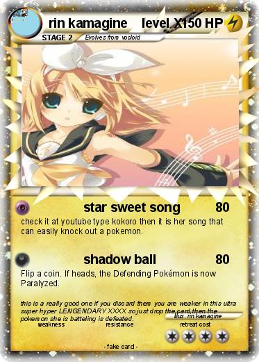 Pokemon rin kamagine    level X