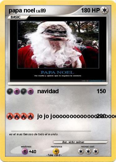 Pokemon papa noel
