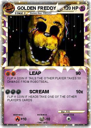Pokemon GOLDEN FREDDY