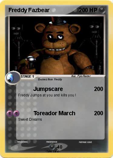 Pokemon Freddy Fazbear