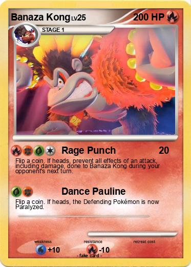 Pokemon Banaza Kong