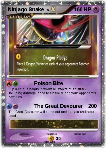 Pokemon Ninjago Snake