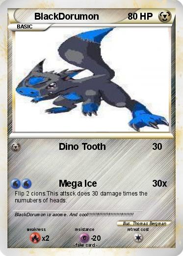 Pokemon BlackDorumon