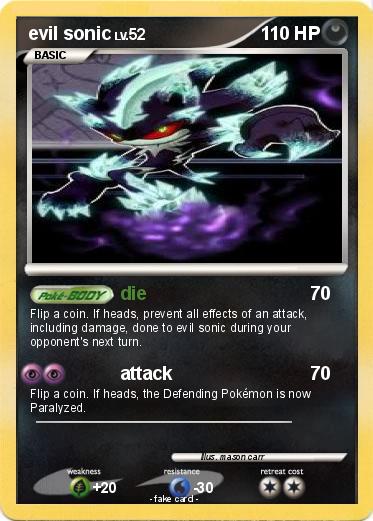 Pokemon evil sonic