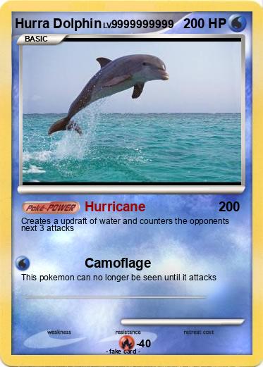 Pokemon Hurra Dolphin