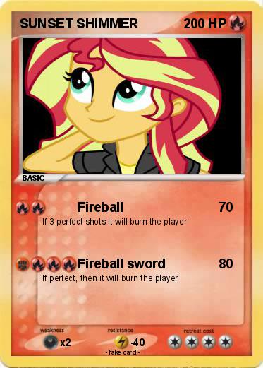 Pokemon SUNSET SHIMMER