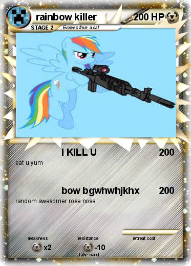 Pokemon rainbow killer