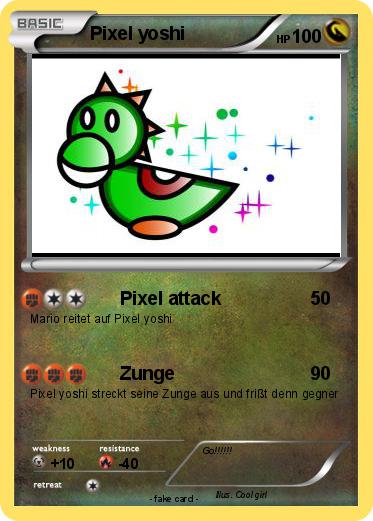 Pokemon Pixel yoshi