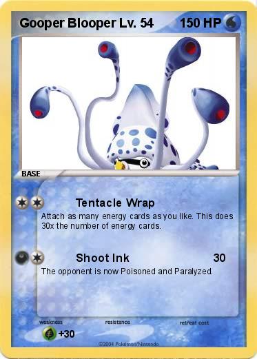 Pokemon Gooper Blooper Lv. 54