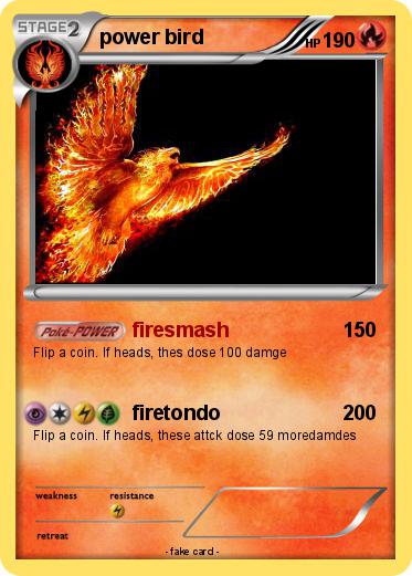 Pokemon power bird