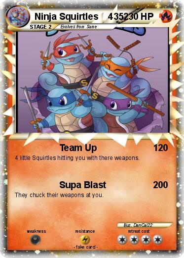 Pokemon Ninja Squirtles    4352