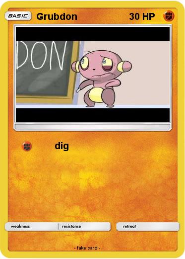 Pokemon Grubdon