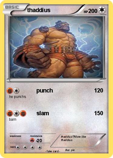 Pokemon thaddius