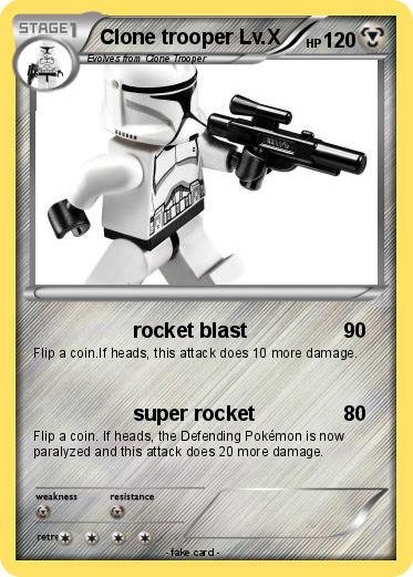 Pokemon Clone trooper Lv.X