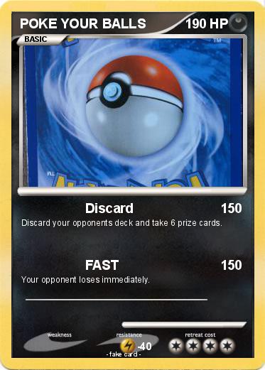 Pokemon POKE YOUR BALLS