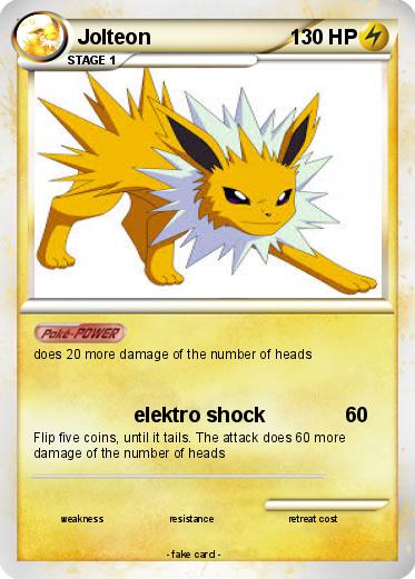 Pokemon Jolteon