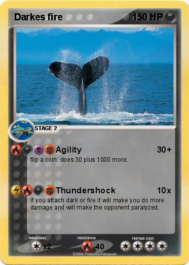 Pokemon Darkes fire